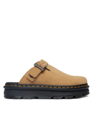 Klapki Dr. Martens Zebzag Mule DM31737439 Brązowy jasny