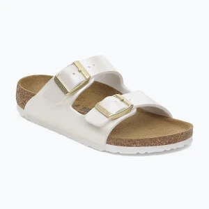 Klapki dziecięce BIRKENSTOCK Arizona Birko-Flor electric metallic pearl Biały