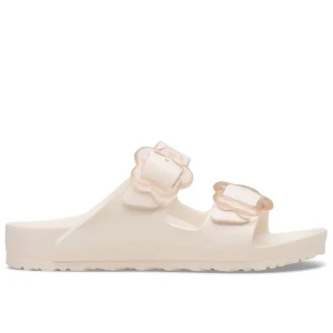 Klapki dziecięce Birkenstock Arizona Flower Eva 1031291 - beżowe