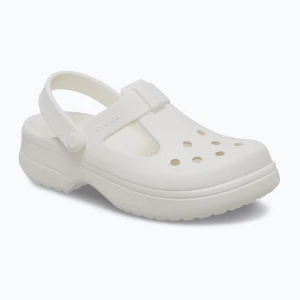 Klapki dziecięce Crocs Classic Mary Jane Clog chalk