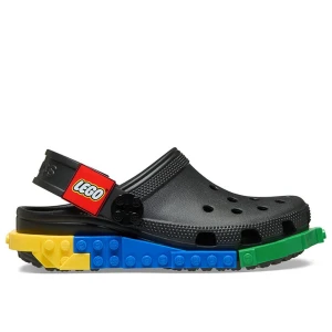 Klapki dziecięce Crocs System Classic Clog 211874-001 - multikolor