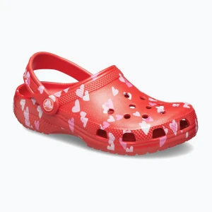 Klapki dziecięce Crocs VDay Clog Toddler cherry red