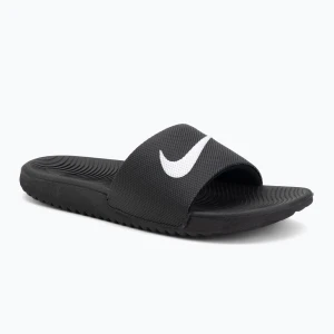 Klapki dziecięce Nike Kawa black/white