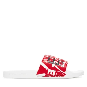 Klapki EA7 Emporio Armani 7X000108 AF15118 M0113 Czerwony
