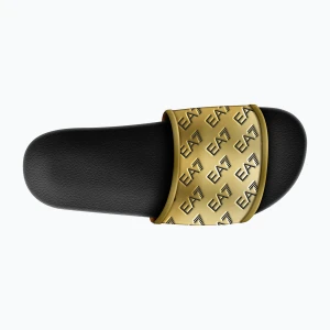 Klapki EA7 Emporio Armani Water Sports All Over black/gold