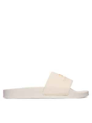 Klapki Elisabetta Franchi F4A0-E0607-1745698-M Écru Kremowy