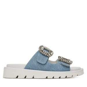 Klapki Eva Minge LILY-VII75-06-1 Niebieski