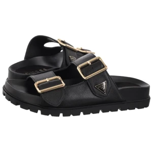 Klapki Fasten FLTST LEA03 Black (GU745-a) Guess