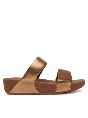 Klapki FitFlop GB6 A21 Brązowy