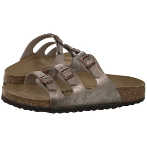 Klapki Florida Bs Graceful Graceful Taupe 1030352 (BK299-c) Birkenstock