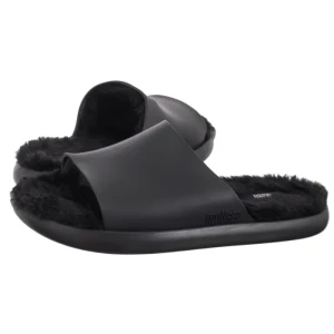 Klapki Fluffy Slide AD 33309/50522 Black (ML370-a) Melissa