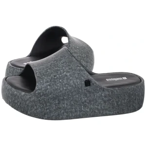 Klapki Free Platform Slide Denim AD 36149/BG691 Black Jeans (ML345-a) Melissa