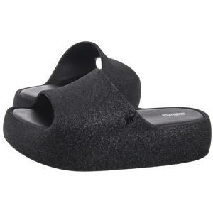 Klapki Free Platform Slide Gl 36126/BF580 Glitter Black (ML354-b) Melissa