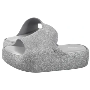 Klapki Free Platform Slide Gl 36126/BF581 Glitter Grey (ML354-a) Melissa