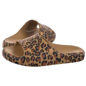 Klapki Free Print Slide AD 33973/AQ618 Beige/Brown/Black (ML312-a) Melissa