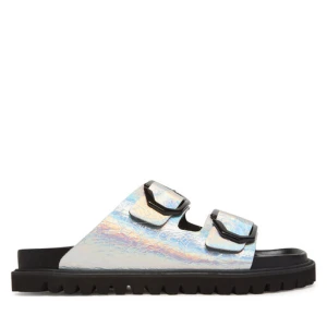 Klapki Genuins Galia Vegan G106279 Srebrny