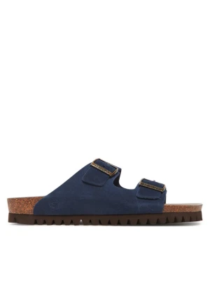Klapki Genuins Hawaii Velour G106239 Granatowy
