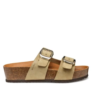 Klapki Geox D Brionia H D551DA 00022 C6738 Beżowy