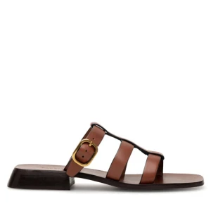 Klapki Gino Rossi MALI-112791 Brązowy