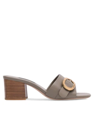 Klapki Gino Rossi VITA-V15595-15-1 Khaki