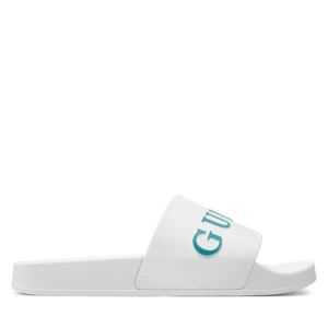 Klapki Guess F4GZ10 BB00F Biały