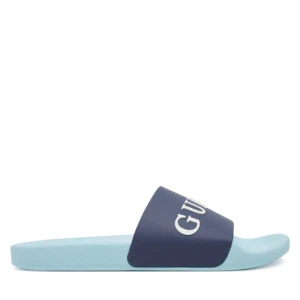 Klapki Guess F5GZ06 BB00F Granatowy