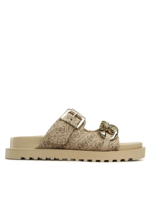 Klapki Guess Fatema2 FL6FT2 FAL03 Brązowy