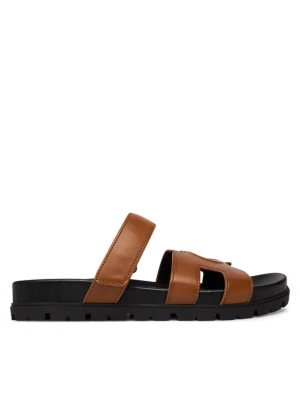 Klapki Guess FLJFAS ELE03 Brązowy jasny
