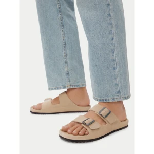 Klapki Guess Jeans EO-KANSAS-01 126AM Beżowy jasny