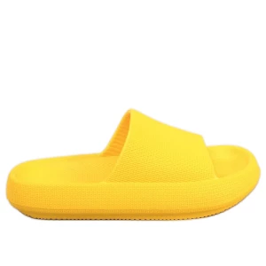 Klapki gumowe Ritter Yellow żółte Inna marka