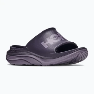 Klapki HOKA Ora Athletic squid ink / purple fog Fioletowy