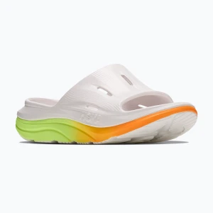 Klapki HOKA Ora Recovery Slide 3 white / neon yuzu