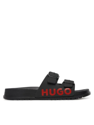 Klapki HUGO G01193 S Czarny