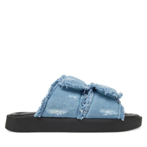 Klapki Inuikii Classic Jeans Velcro 70104-143 506 Niebieski