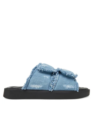 Klapki Inuikii Classic Jeans Velcro 70104-143 506 Niebieski