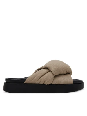 Klapki Inuikii Oversized 70104-147 708 Beżowy
