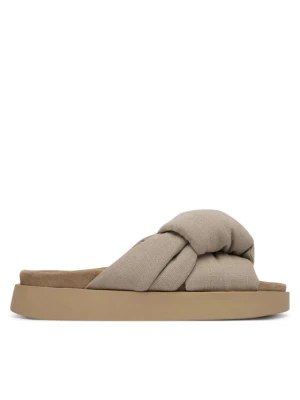 Klapki Inuikii Oversized Linen Knot 1004.003.0171.250 Beżowy