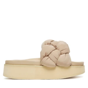 Klapki Inuikii Puffer Braided 70103-177 Beżowy