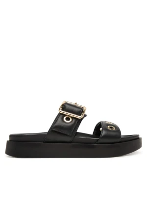 Klapki Inuikii Tilda Buckle 1004.003.0631 Czarny