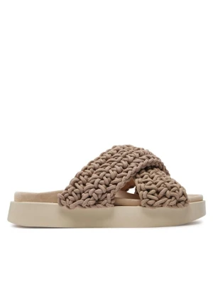 Klapki Inuikii Woven 70104-105 Brązowy