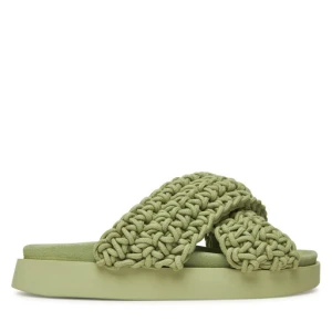 Klapki Inuikii Woven 70104-105 Zielony