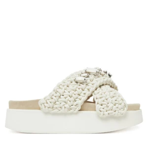 Klapki Inuikii Woven Stones Platform 70103-106 1100 Écru