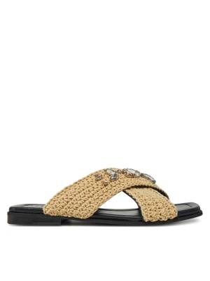 Klapki Inuikii Woven Strap Stones 70104-367 705 Beżowy