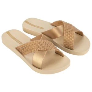 Klapki Ipanema Sense Slide Fem 27214 BC274 złote złoty