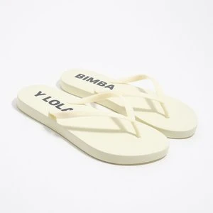 Klapki japonki ivory BIMBA Y LOLA
