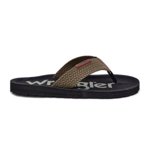 Klapki Japonki Męskie WRANGLER Zane Flipflop Men Low 20251044.20251044.57B Zielone