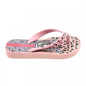 Klapki japonki w panterkę Ipanema 26851 AF799 Pink/Fiolet różowe