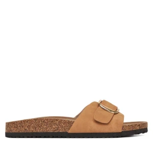 Klapki JENNY LB-P1598-YLD Brązowy