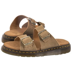 Klapki Josef Bronx Suede Savannah Tan 41083200 (DR106-a) Dr. Martens