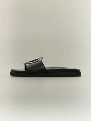 Klapki kąpielowe Steve Madden czarny